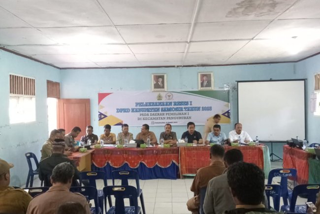 Pelaksanaan RESES I DPRD Kabupaten Samosir Tahun 2025 pada Daerah Pemilihan I Kecamatan Pangururan
